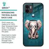 Adorable Baby Elephant Glass Case For Redmi A1 Plus