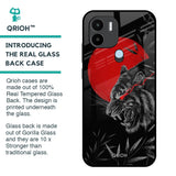 Red Moon Tiger Glass Case for Redmi A1 Plus