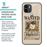 Luffy Wanted Glass Case for Redmi A1 Plus