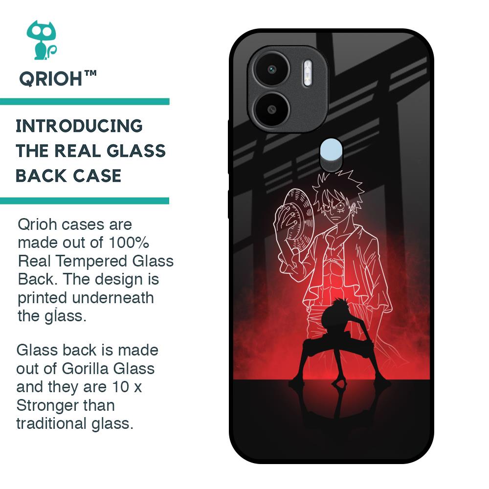 Soul Of Anime Glass Case for Redmi A1 Plus