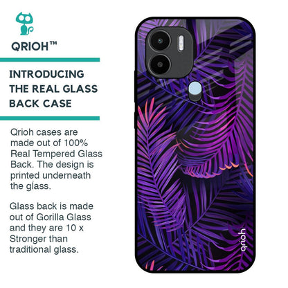 Plush Nature Glass Case for Redmi A1 Plus