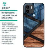 Wooden Tiles Glass Case for Redmi A1 Plus