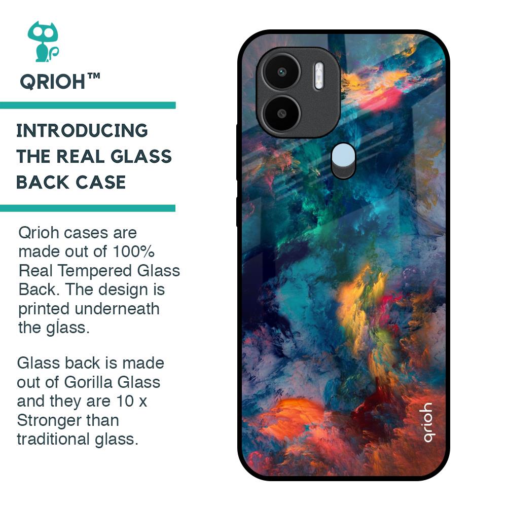 Cloudburst Glass Case for Redmi A1 Plus