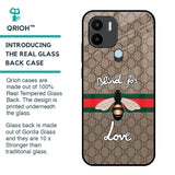 Blind For Love Glass Case for Redmi A1 Plus