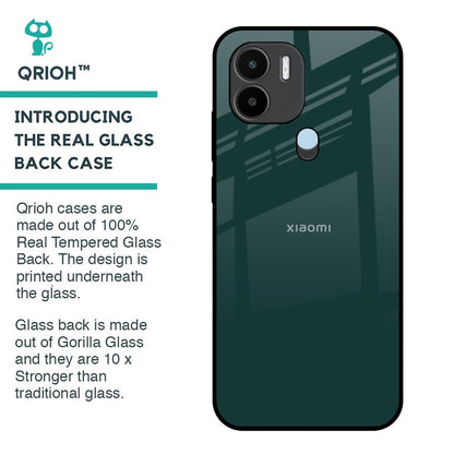 Olive Glass Case for Redmi A1 Plus