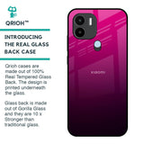 Purple Ombre Pattern Glass Case for Redmi A1 Plus