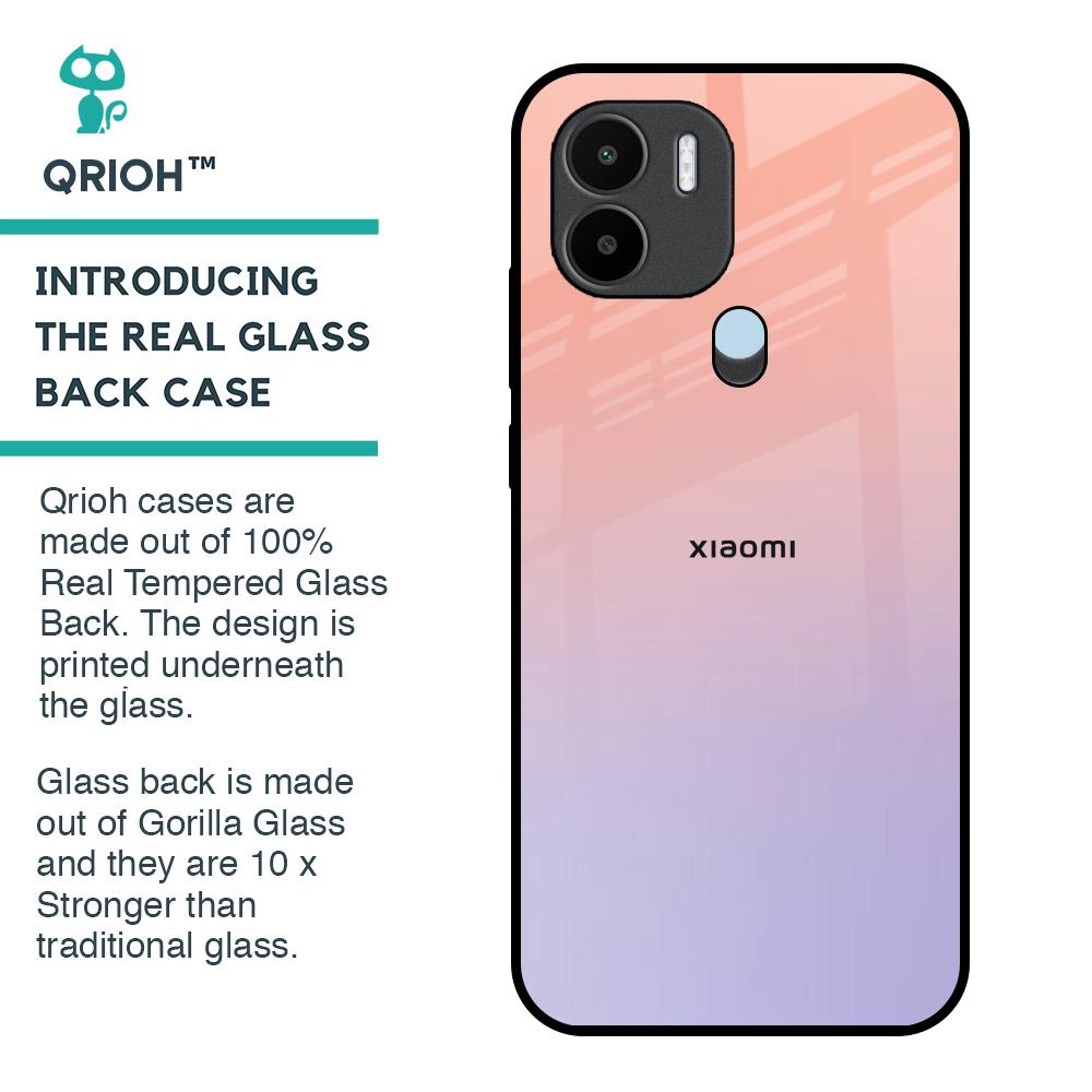 Dawn Gradient Glass Case for Redmi A1 Plus