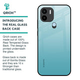 Arctic Blue Glass Case For Redmi A1 Plus