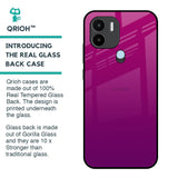 Magenta Gradient Glass Case For Redmi A1 Plus