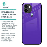 Amethyst Purple Glass Case for Redmi A1 Plus