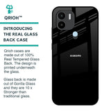 Jet Black Glass Case for Redmi A1 Plus