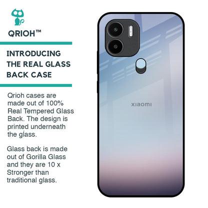 Light Sky Texture Glass Case for Redmi A1 Plus