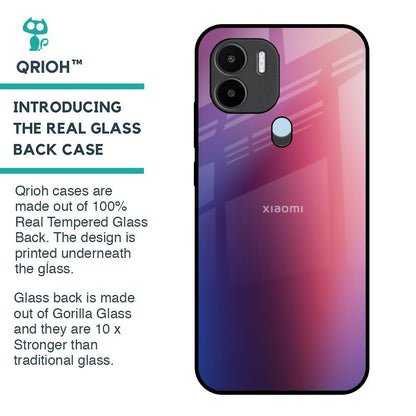 Multi Shaded Gradient Glass Case for Redmi A1 Plus