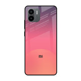 Sunset Orange Redmi A1 Plus Glass Cases & Covers Online