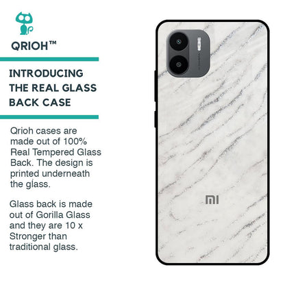 Polar Frost Glass Case for Redmi A1 Plus