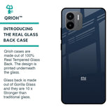 Overshadow Blue Glass Case For Redmi A1 Plus
