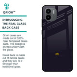 Deadlock Black Glass Case For Redmi A1 Plus