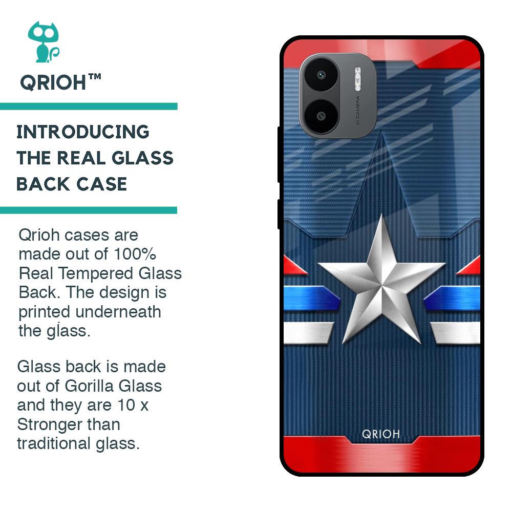 Brave Hero Glass Case for Redmi A1 Plus