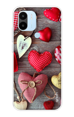 Valentine Hearts Redmi A1 Plus Back Cover