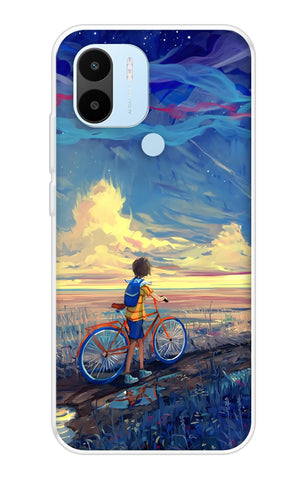 Riding Bicycle to Dreamland Redmi A1 Plus Back Cover