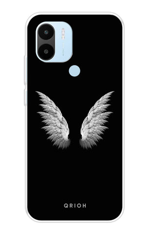 White Angel Wings Redmi A1 Plus Back Cover