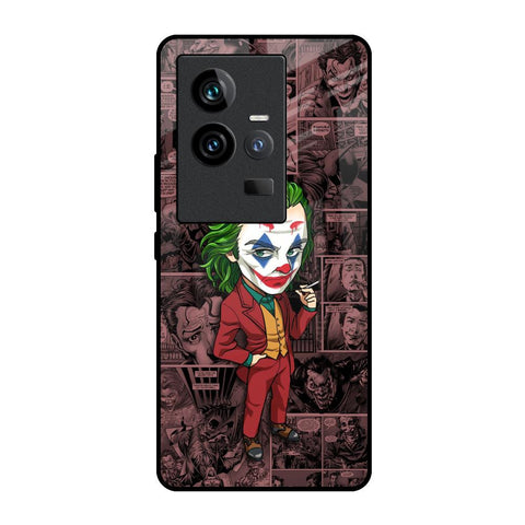 Joker Cartoon iQOO 11 Glass Back Cover Online