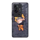 Orange Chubby iQOO 11 Glass Back Cover Online