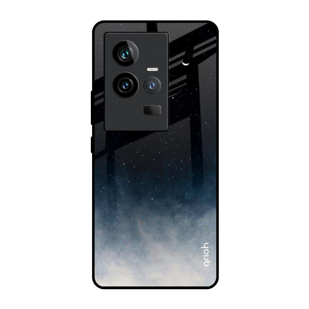 Black Aura iQOO 11 Glass Back Cover Online