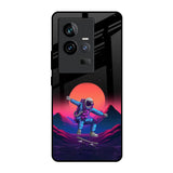 Retro Astronaut iQOO 11 Glass Back Cover Online