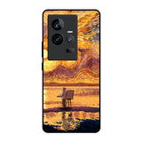 Sunset Vincent iQOO 11 Glass Back Cover Online