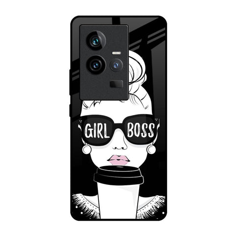 Girl Boss iQOO 11 Glass Back Cover Online