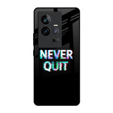 Never Quit iQOO 11 Glass Back Cover Online