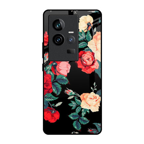 Floral Bunch iQOO 11 Glass Back Cover Online