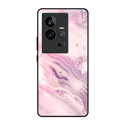 Diamond Pink Gradient iQOO 11 Glass Back Cover Online