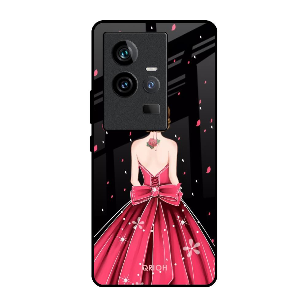 Fashion Princess iQOO 11 Glass Back Cover Online