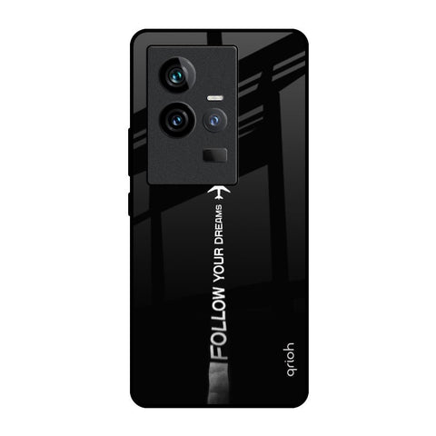 Follow Your Dreams iQOO 11 Glass Back Cover Online