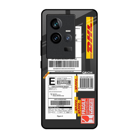 Cool Barcode Label iQOO 11 Glass Back Cover Online