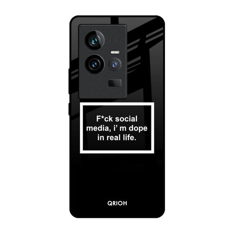 Dope In Life iQOO 11 Glass Back Cover Online