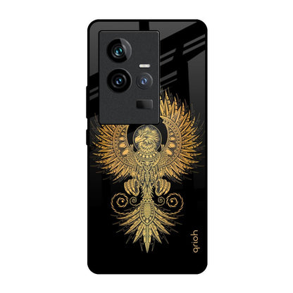 Mythical Phoenix Art iQOO 11 Glass Back Cover Online