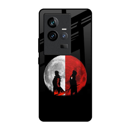 Anime Red Moon iQOO 11 Glass Back Cover Online