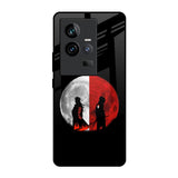 Anime Red Moon iQOO 11 Glass Back Cover Online