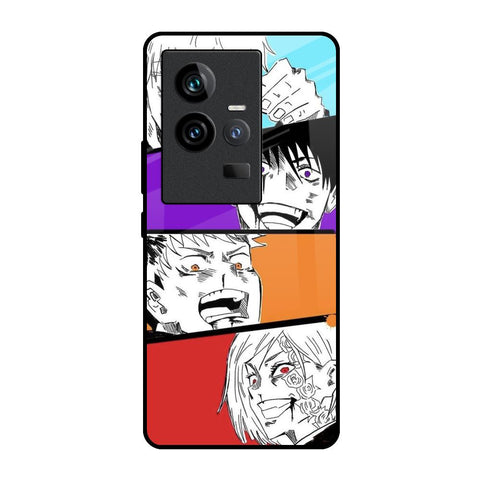 Anime Sketch iQOO 11 Glass Back Cover Online