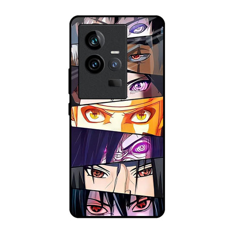 Anime Eyes iQOO 11 Glass Back Cover Online