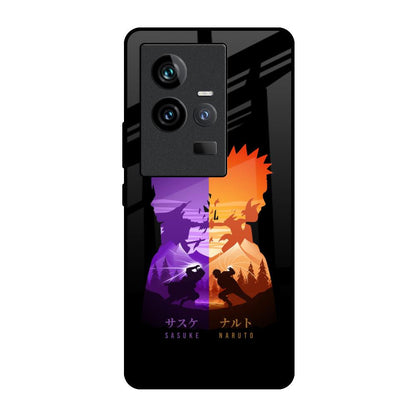 Minimalist Anime iQOO 11 Glass Back Cover Online