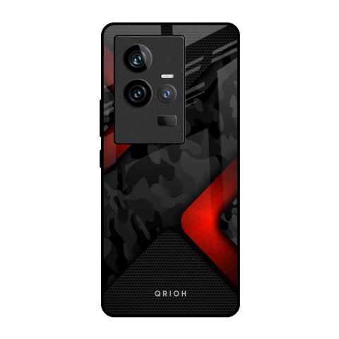 Modern Camo Abstract iQOO 11 Glass Back Cover Online