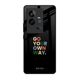 Go Your Own Way iQOO 11 Glass Back Cover Online