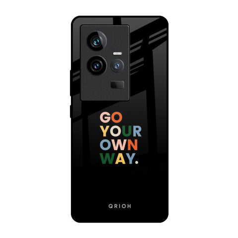 Go Your Own Way iQOO 11 Glass Back Cover Online