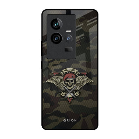 Army Warrior iQOO 11 Glass Back Cover Online