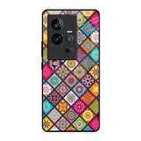 Multicolor Mandala iQOO 11 Glass Back Cover Online