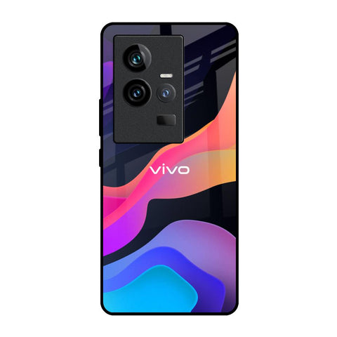 Colorful Fluid iQOO 11 Glass Back Cover Online